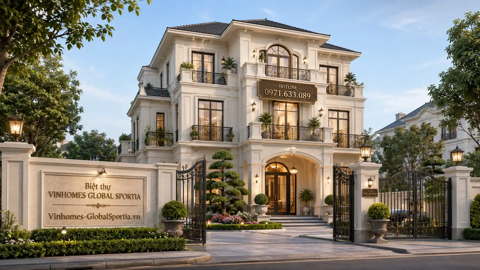 Biệt thự Vinhomes Global Sportia: Phân tích dòng thấp tầng tại đô thị thể th phía Nam Hà Nội